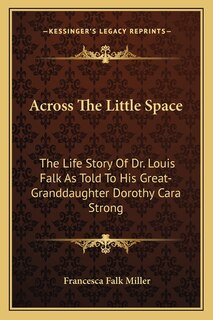 Front cover_Across The Little Space