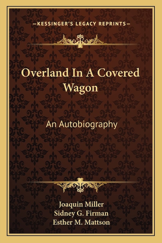 Front cover_Overland In A Covered Wagon
