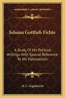 Front cover_Johann Gottlieb Fichte