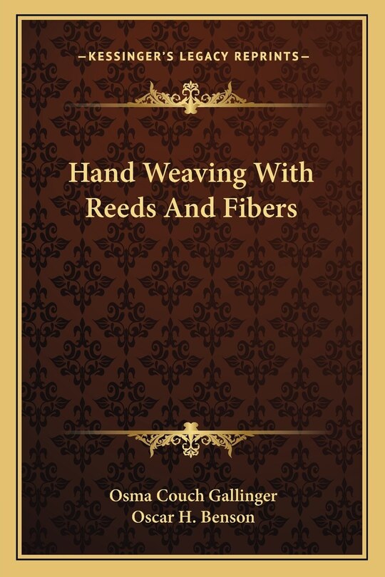 Couverture_Hand Weaving With Reeds And Fibers
