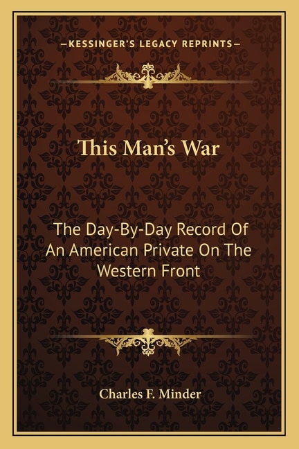 Front cover_This Man's War