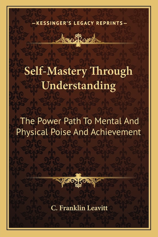 Front cover_Self-Mastery Through Understanding
