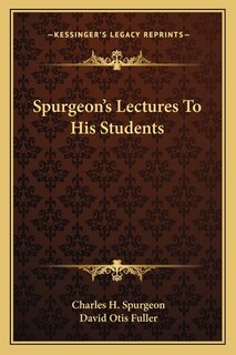 Front cover_Spurgeon's Lectures To His Students