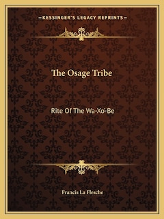 Couverture_The Osage Tribe