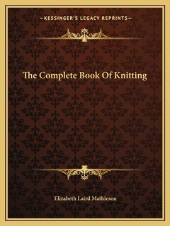 Front cover_The Complete Book of Knitting