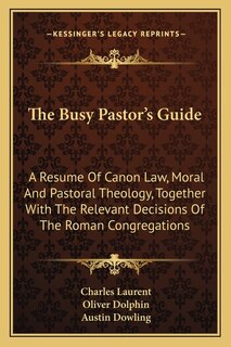 Couverture_The Busy Pastor's Guide