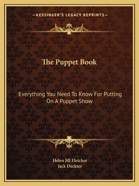 Front cover_The Puppet Book