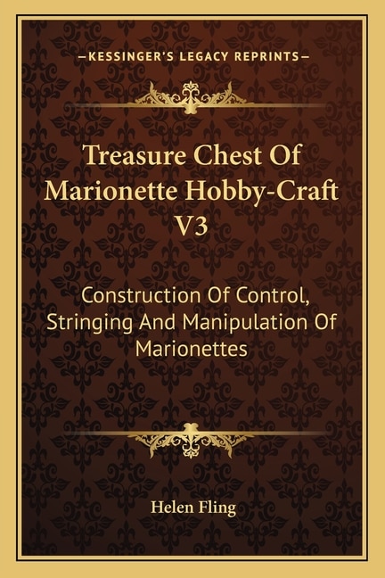 Front cover_Treasure Chest Of Marionette Hobby-Craft V3