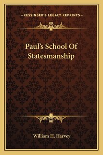 Front cover_Paul's School Of Statesmanship