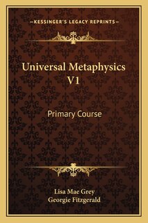 Front cover_Universal Metaphysics V1