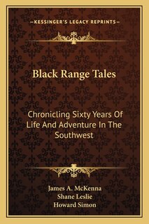 Front cover_Black Range Tales