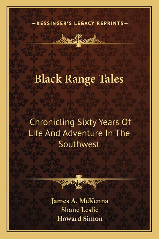 Front cover_Black Range Tales