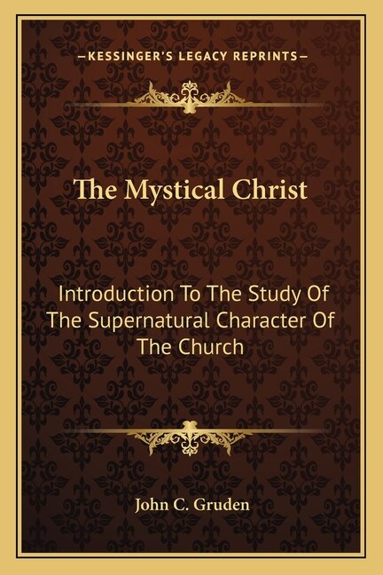 Front cover_The Mystical Christ