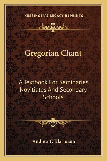 Couverture_Gregorian Chant