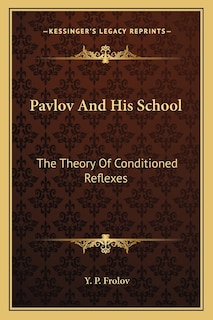 Front cover_Pavlov And His School