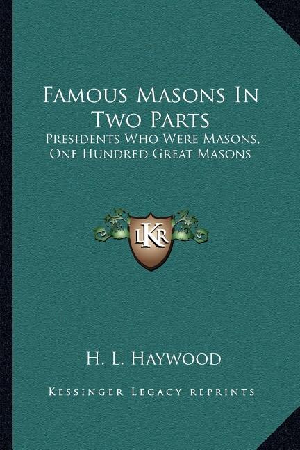 Front cover_Famous Masons in Two Parts