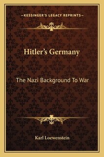 Couverture_Hitler's Germany