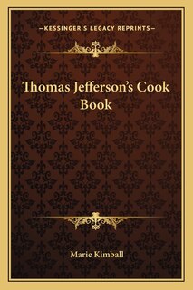 Couverture_Thomas Jefferson's Cook Book
