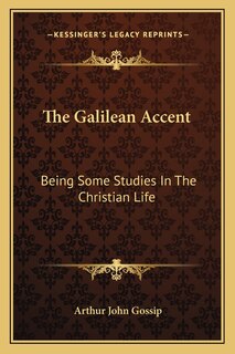 Front cover_The Galilean Accent