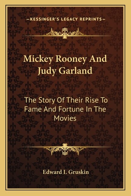 Front cover_Mickey Rooney And Judy Garland