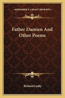 Front cover_Father Damien And Other Poems