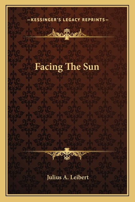 Front cover_Facing The Sun