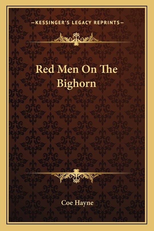 Front cover_Red Men on the Bighorn