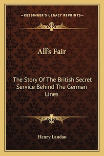 Front cover_All's Fair