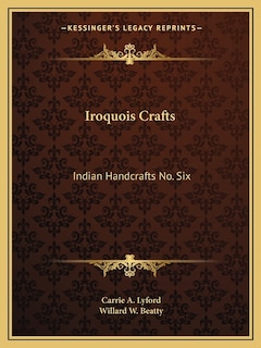 Couverture_Iroquois Crafts