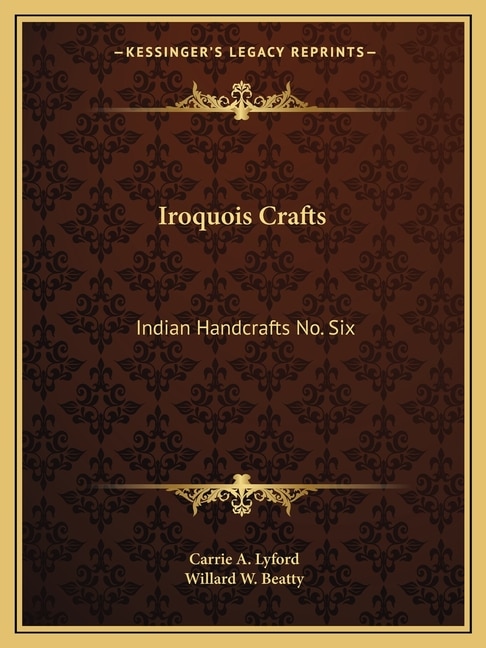 Couverture_Iroquois Crafts