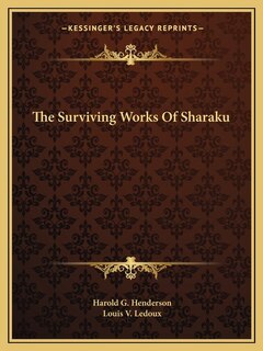 Couverture_The Surviving Works Of Sharaku
