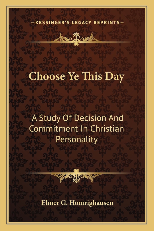 Couverture_Choose Ye This Day