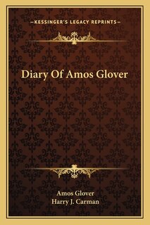 Front cover_Diary Of Amos Glover