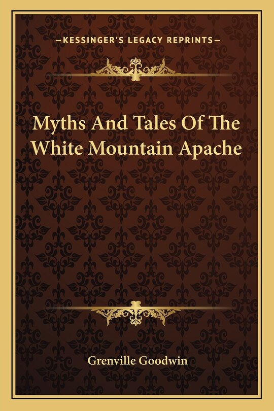 Couverture_Myths and Tales of the White Mountain Apache