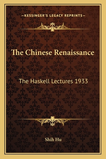 Couverture_The Chinese Renaissance