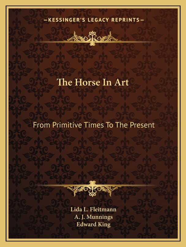 Front cover_The Horse In Art