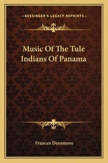 Couverture_Music of the Tule Indians of Panama