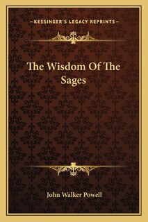 Front cover_The Wisdom Of The Sages