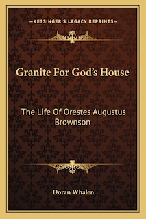 Front cover_Granite for God's House