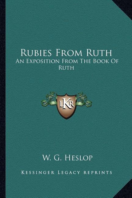Front cover_Rubies From Ruth