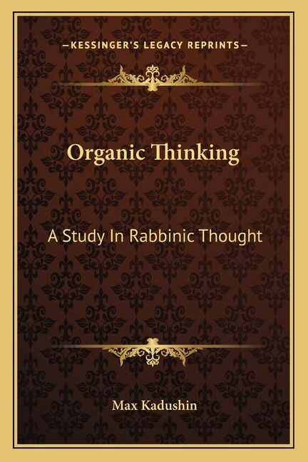 Front cover_Organic Thinking