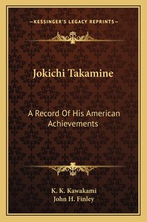 Front cover_Jokichi Takamine