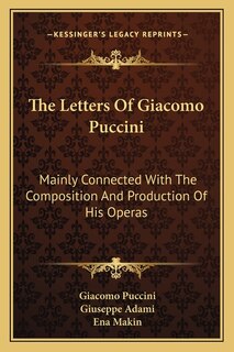 Couverture_The Letters of Giacomo Puccini
