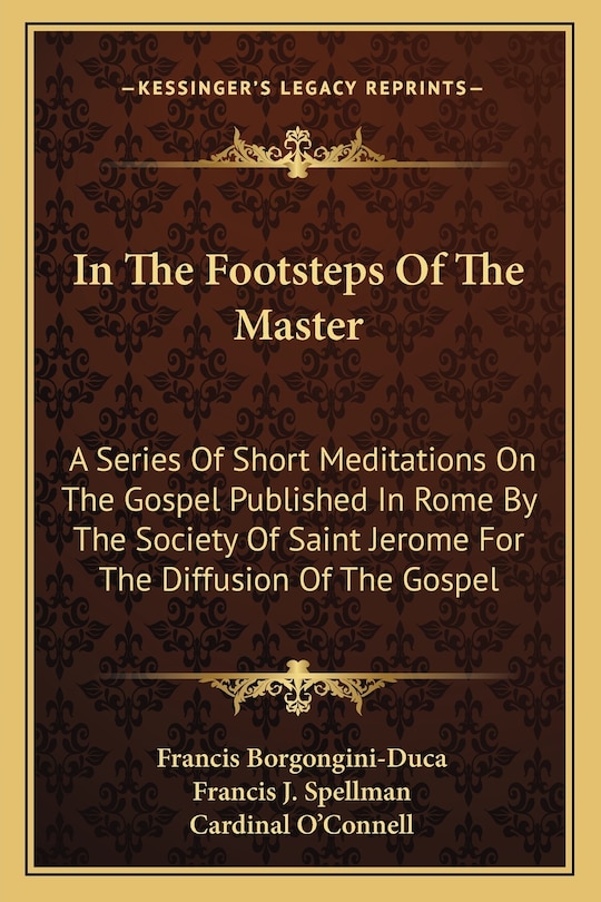 Couverture_In The Footsteps Of The Master