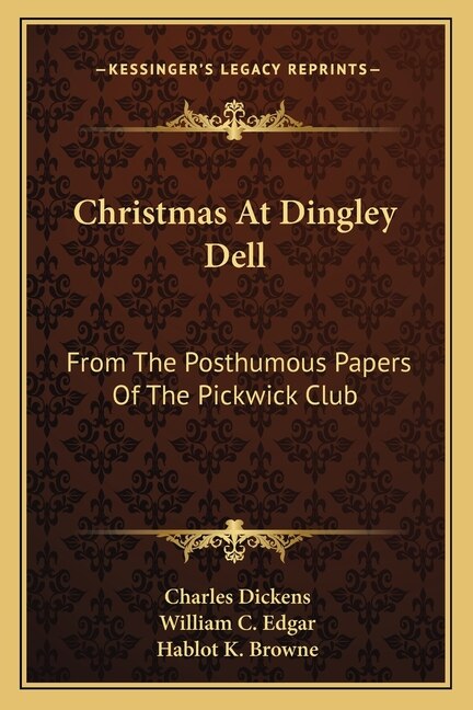 Front cover_Christmas At Dingley Dell