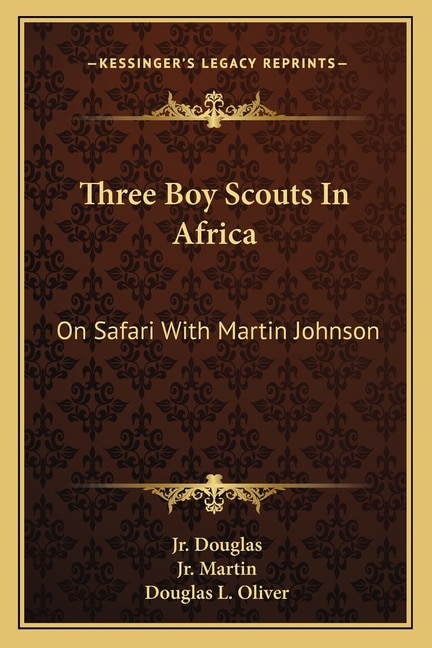 Front cover_Three Boy Scouts in Africa