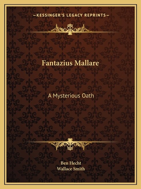Front cover_Fantazius Mallare