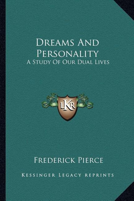 Front cover_Dreams And Personality