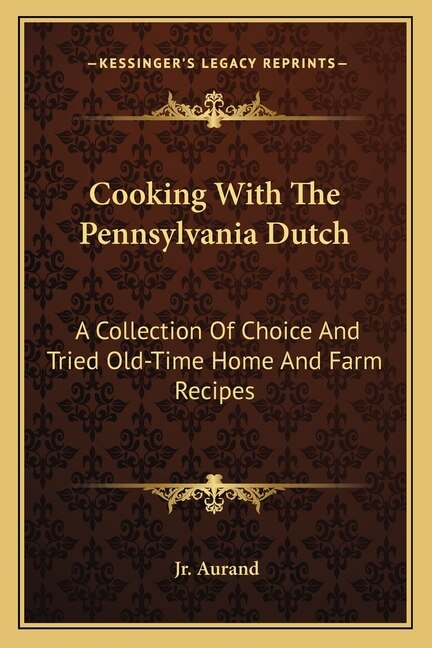 Couverture_Cooking with the Pennsylvania Dutch