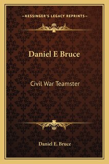 Front cover_Daniel E Bruce
